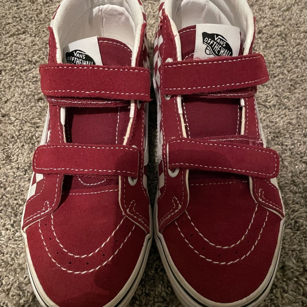 pomegranate vans sk8 mid